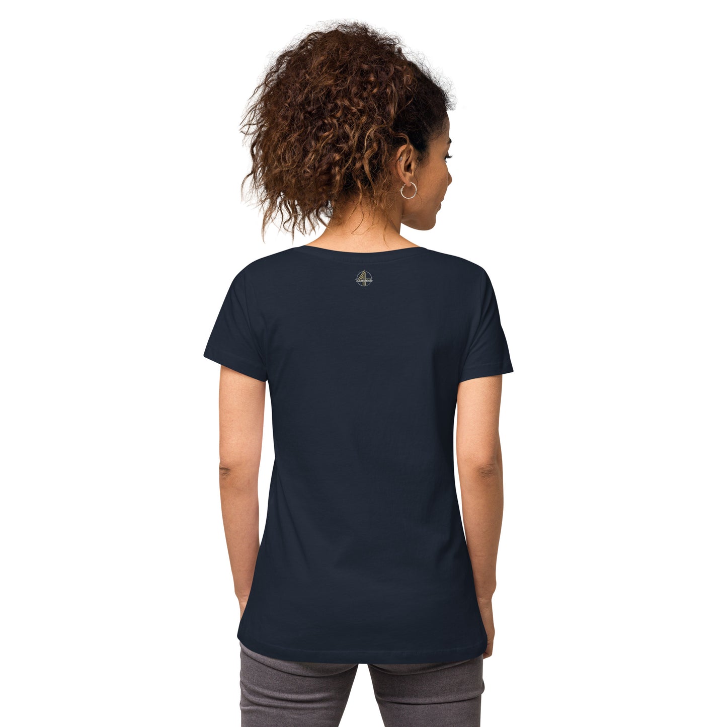 Believe In Yourself - Women’s fitted v-neck t-shirt