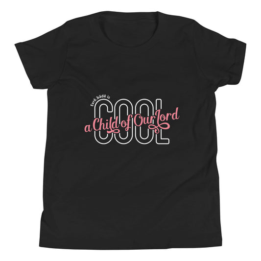 'Evrē,Bädē is C.O.O.L. T-shirt_Pink [Toddler/Straight]