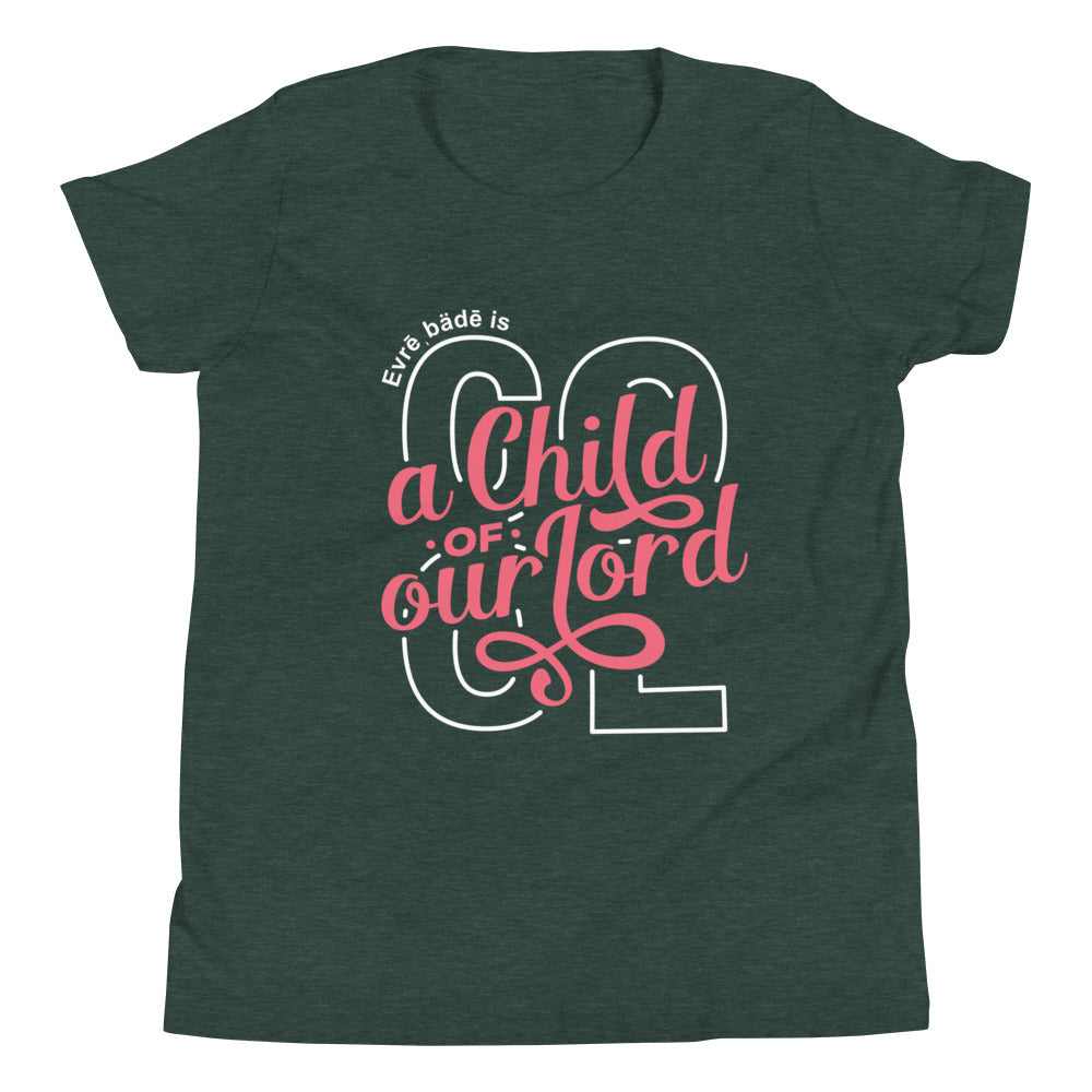 'Evrē,Bädē is C.O.O.L. T-shirt_PINK [Youth]