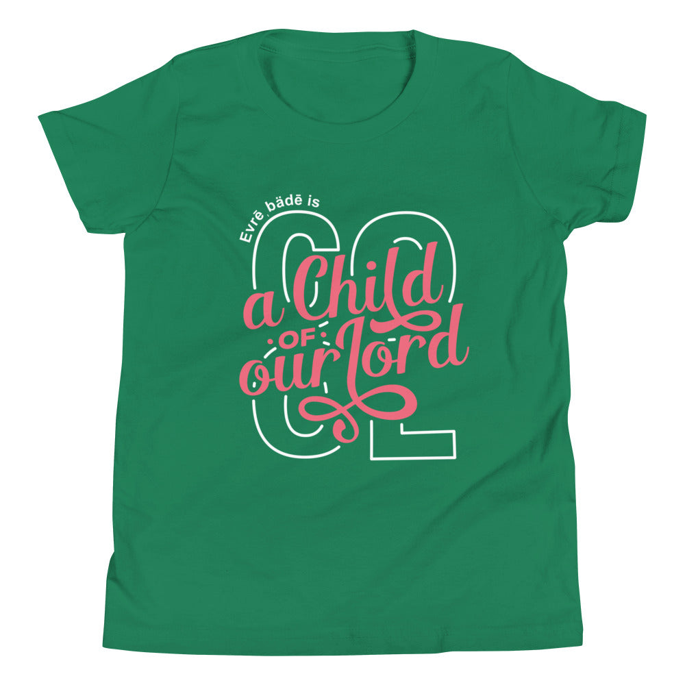 'Evrē,Bädē is C.O.O.L. T-shirt_PINK [Youth]