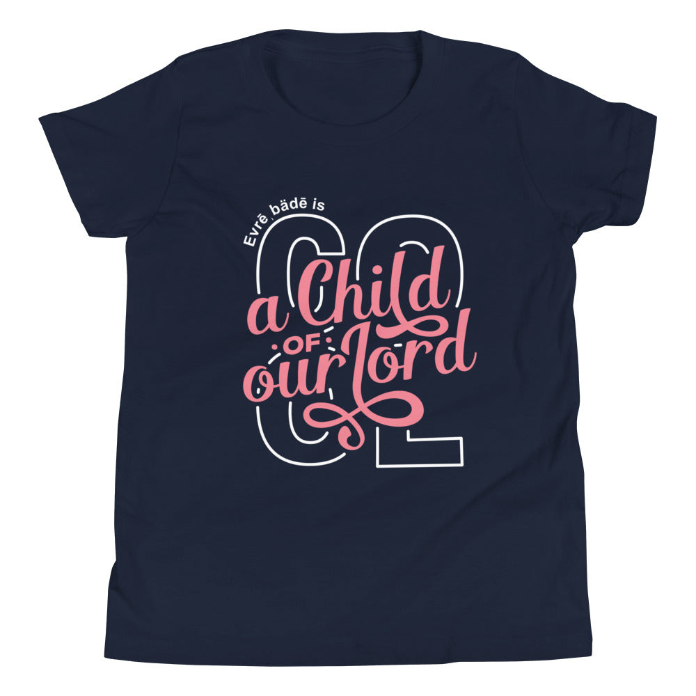 'Evrē,Bädē is C.O.O.L. T-shirt_PINK [Youth]