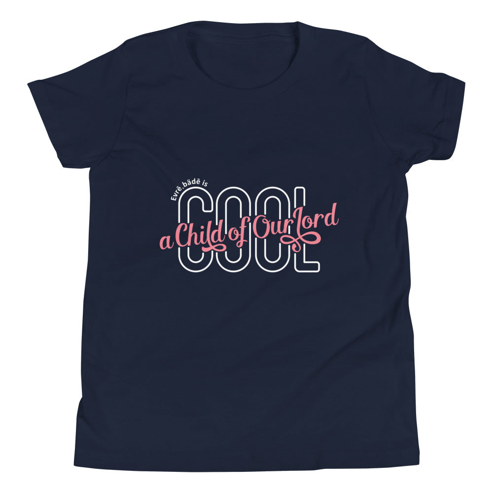 'Evrē,Bädē is C.O.O.L. T-shirt_Pink [Toddler/Straight]