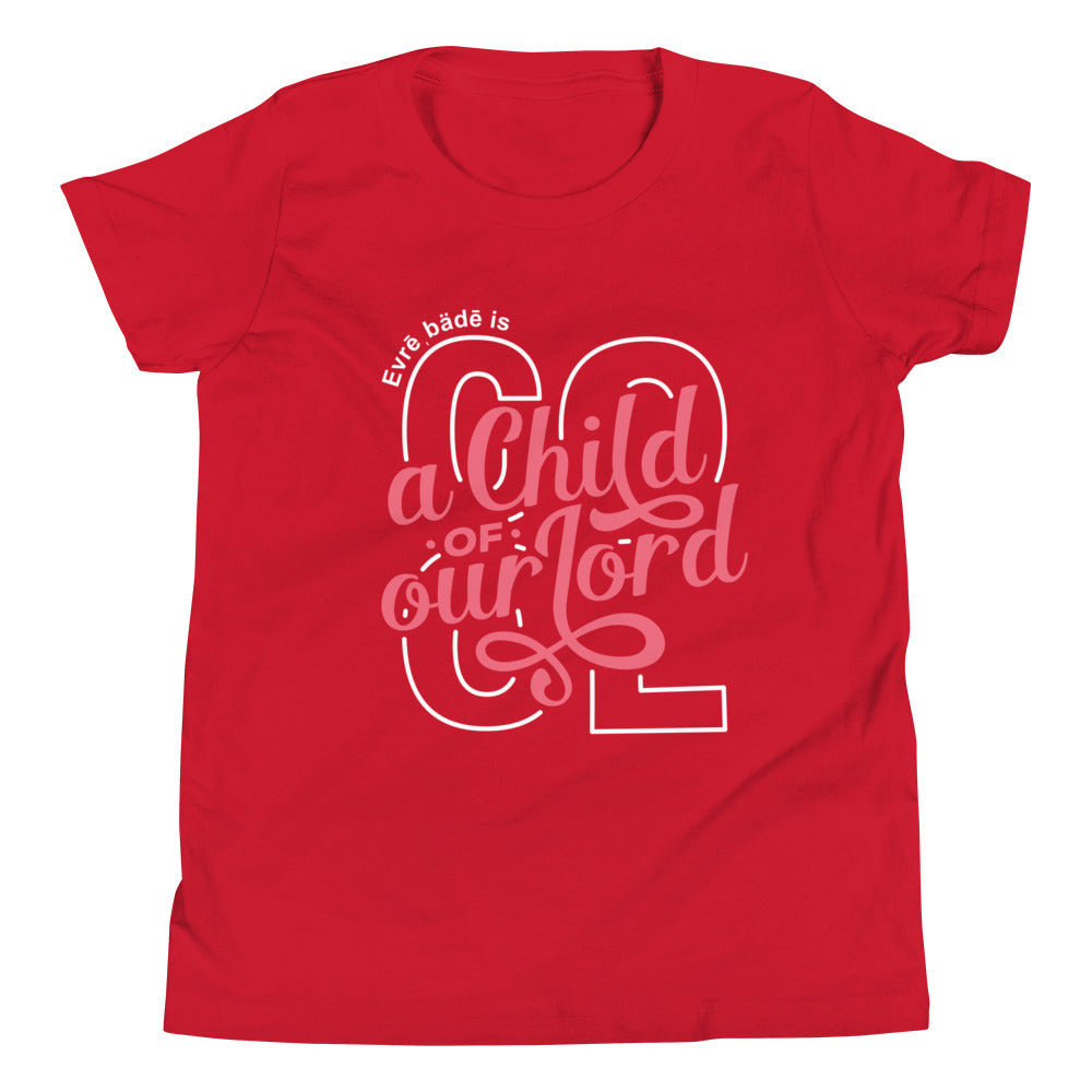 'Evrē,Bädē is C.O.O.L. T-shirt_PINK [Youth]