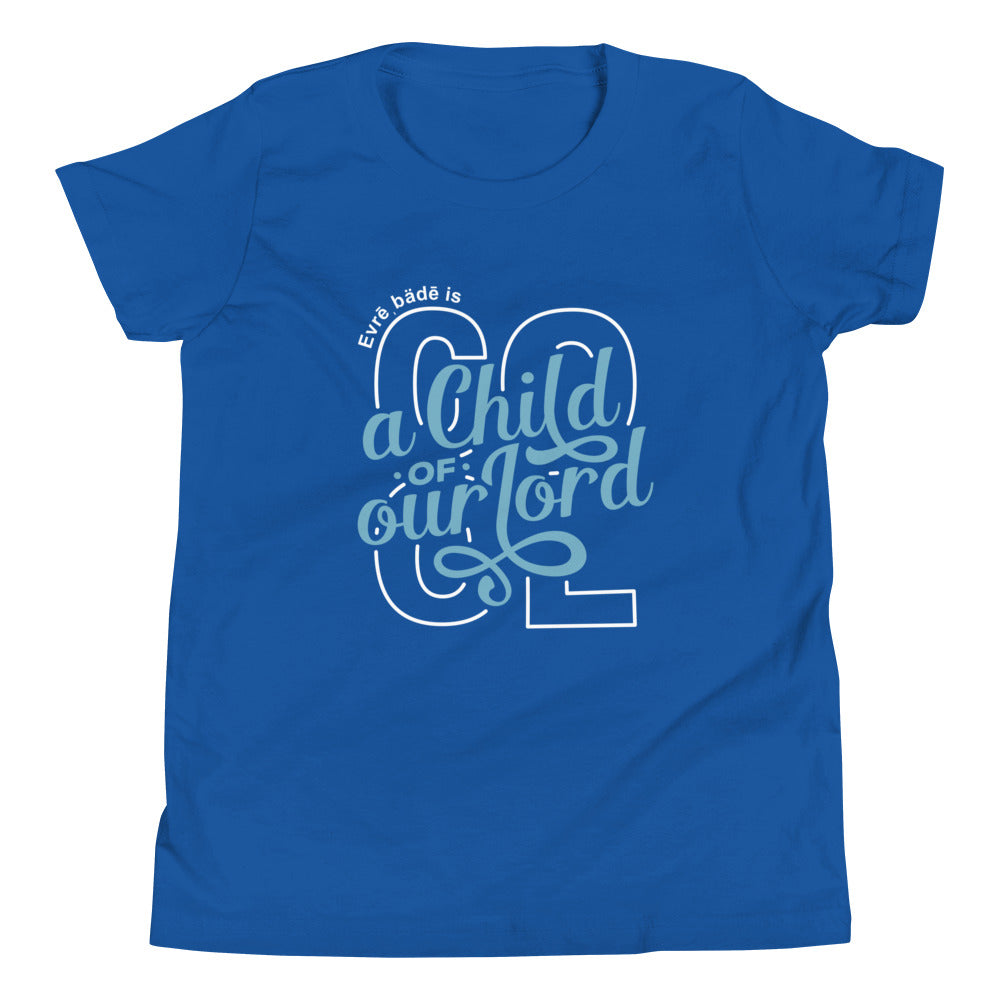 'Evrē,Bädē is C.O.O.L. T-shirt_Blue [Youth]