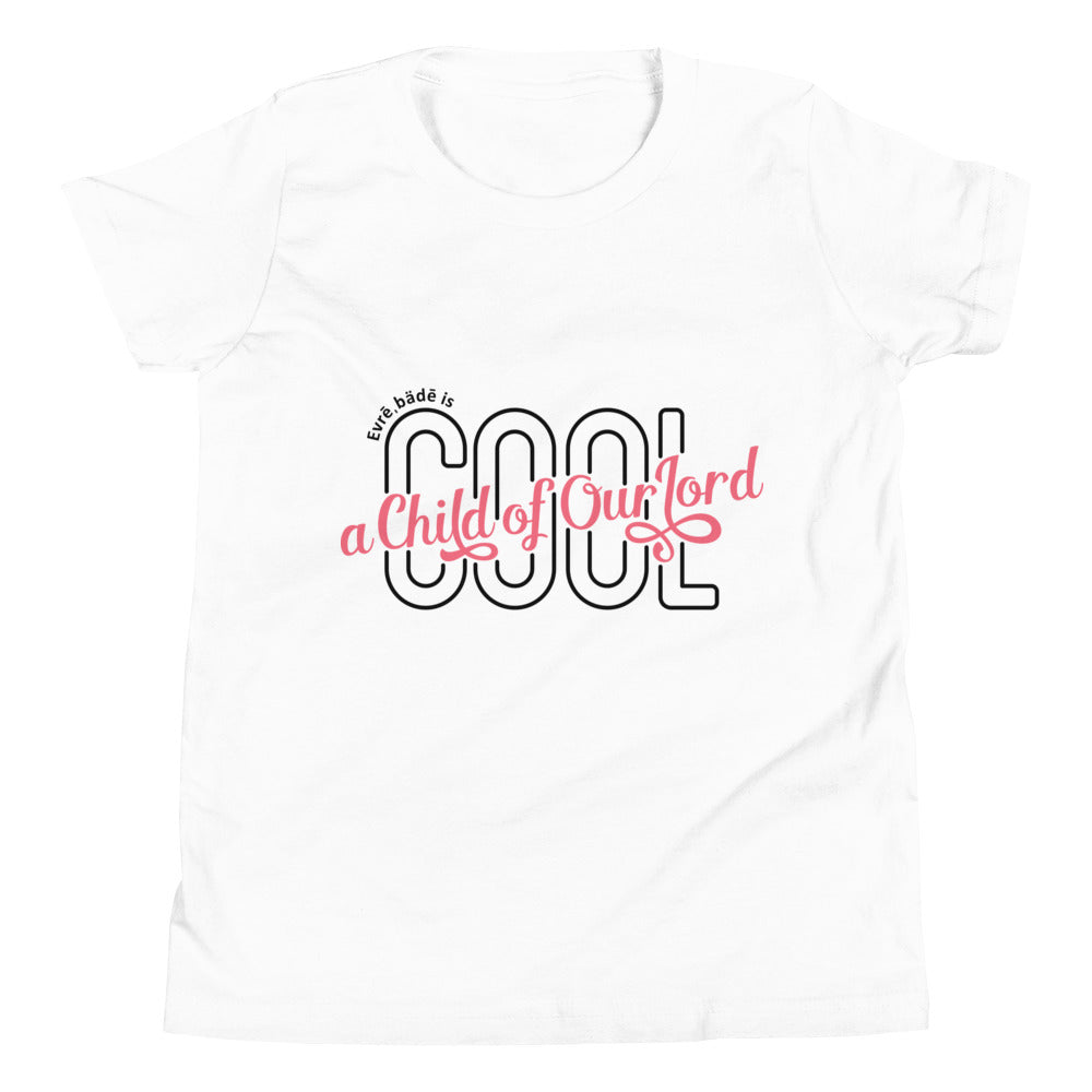 'Evrē,Bädē is C.O.O.L. T-shirt_Pink [Toddler/Straight]