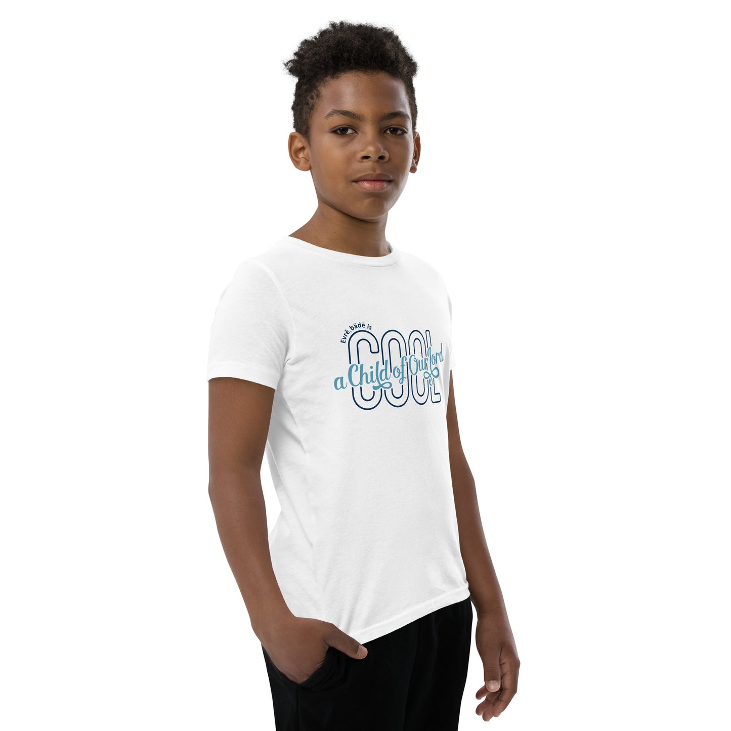 'Evrē,Bädē is C.O.O.L. Tee_Silver [Youth/Straight]